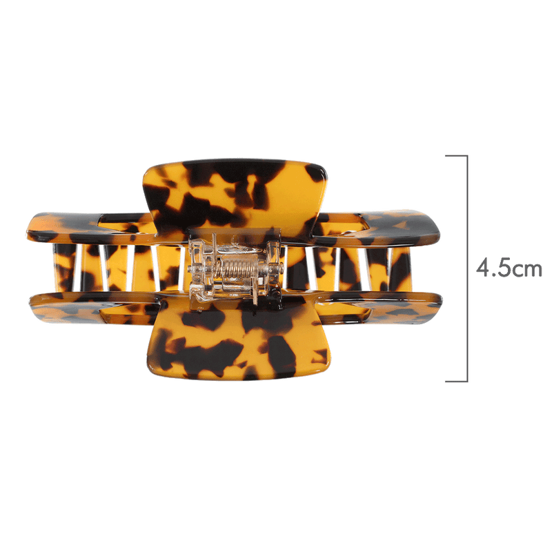 Melanie Hair Claw | Dark Tortoise Shell