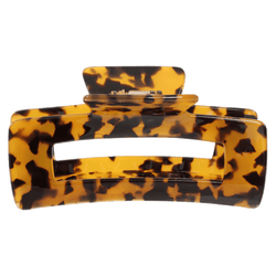 Melanie Hair Claw | Dark Tortoise Shell