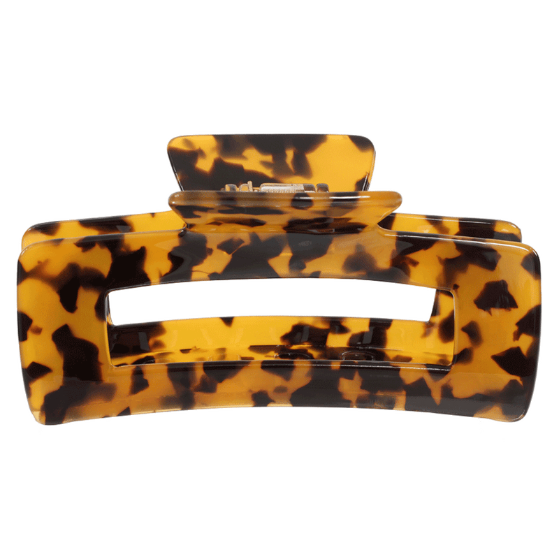 Melanie Hair Claw | Dark Tortoise Shell