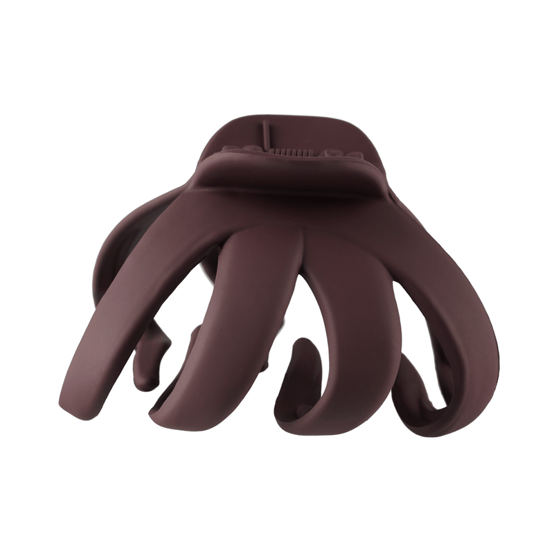 Marilyn Octopus Hair Claw | Matte Crimson