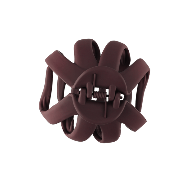 Marilyn Octopus Hair Claw | Matte Crimson