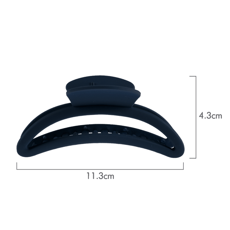 Romy Hair Claw | Matte Navy