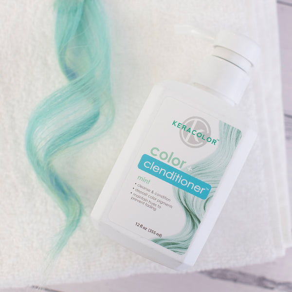 Keracolor Color Clenditioner Colouring Shampoo Mint | 355ml