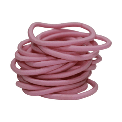 Hair Elastics | 4mm  | Light Pink