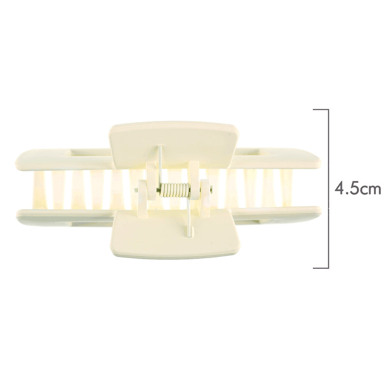 Melanie Hair Claw | Matte White