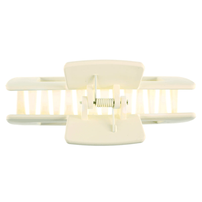 Melanie Hair Claw | Matte White
