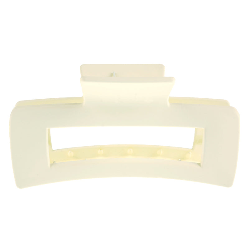 Melanie Hair Claw | Matte White