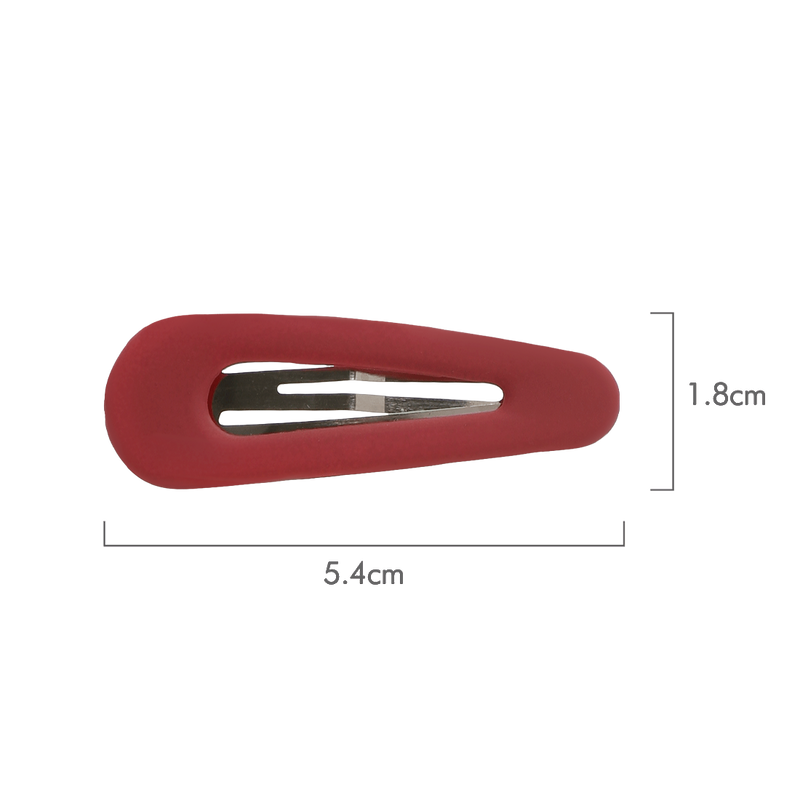 Avery Hair Clip | Matte Magenta