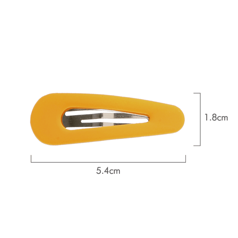 Avery Hair Clip | Matte Mustard