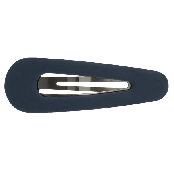 Avery Hair Clip | Matte Navy