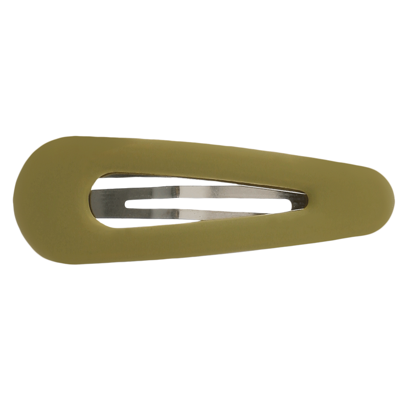 Avery Hair Clip | Matte Olive