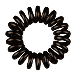 Snagless Phone Cord Hair Tie | Set of 3 Black