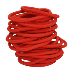 Hair Elastics | 4mm | Red