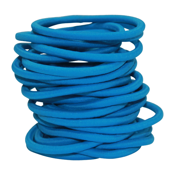 Hair Elastics | 4mm | Teal Blue