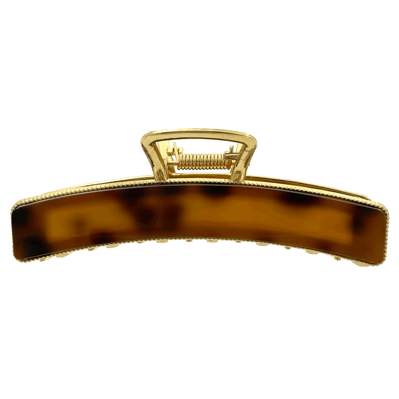 Mirabel Hair Claw | Amber Tortoise Shell