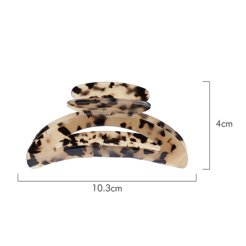 Valentine Hair Claw | Light Tortoise Shell