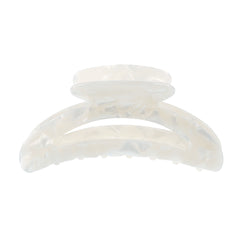 Valentine Hair Claw | Marble White