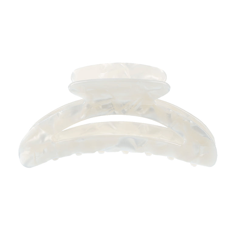 Valentine Hair Claw | Marble White