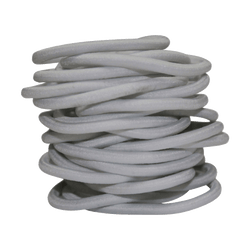 Hair Elastics | 4mm | White
