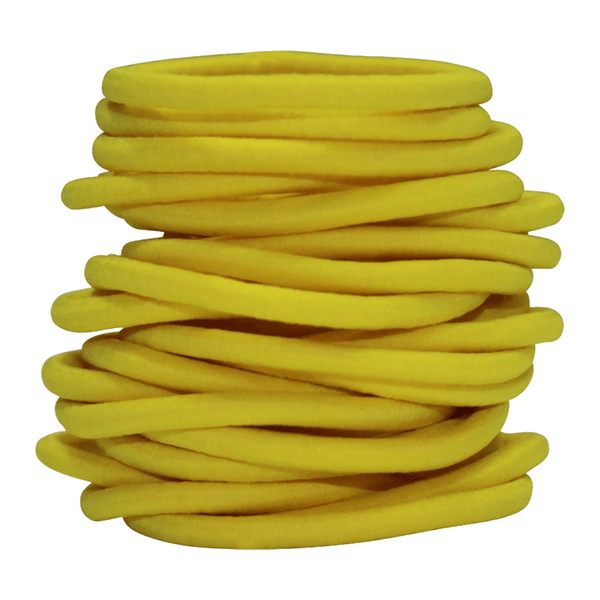 Hair Elastics | 4mm | Yellow