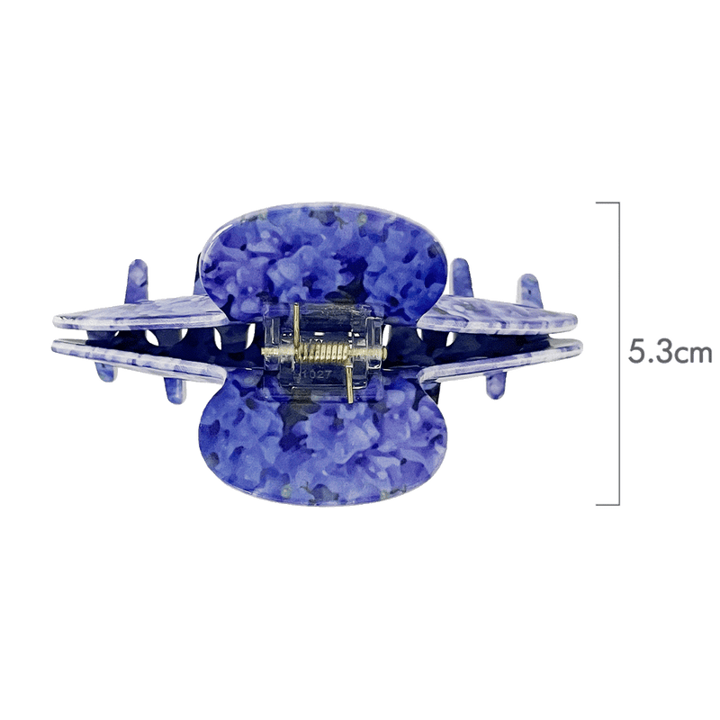 Tracey Hair Claw Extra Large | Delphinium Flower