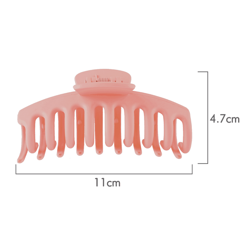 Amanda Hair Claw | Matte Peach